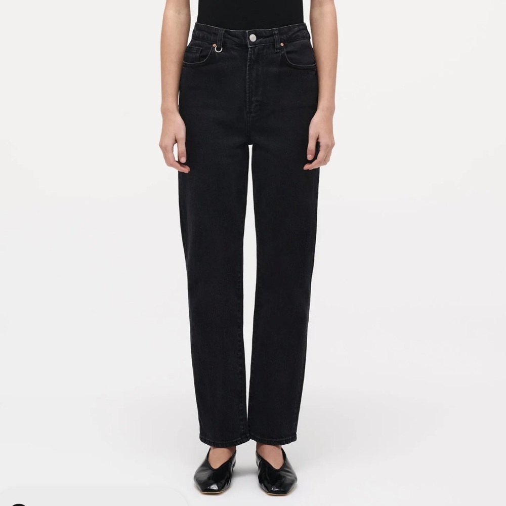 Neuw Nico straight black jeans NWOT